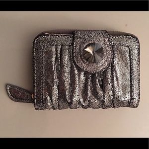 🤩Shiny silver wallet